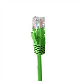 Patch cord UTP CAT6 CCA,0,5 metri, colore verde