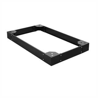 Zoccolo 600x1000mm per armadi rack 19, colore nero